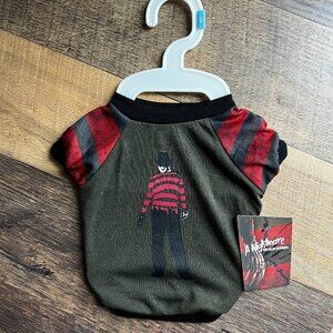 Fetch for Pets Halloween T-Shirt Size S Nightmare on Elm Street